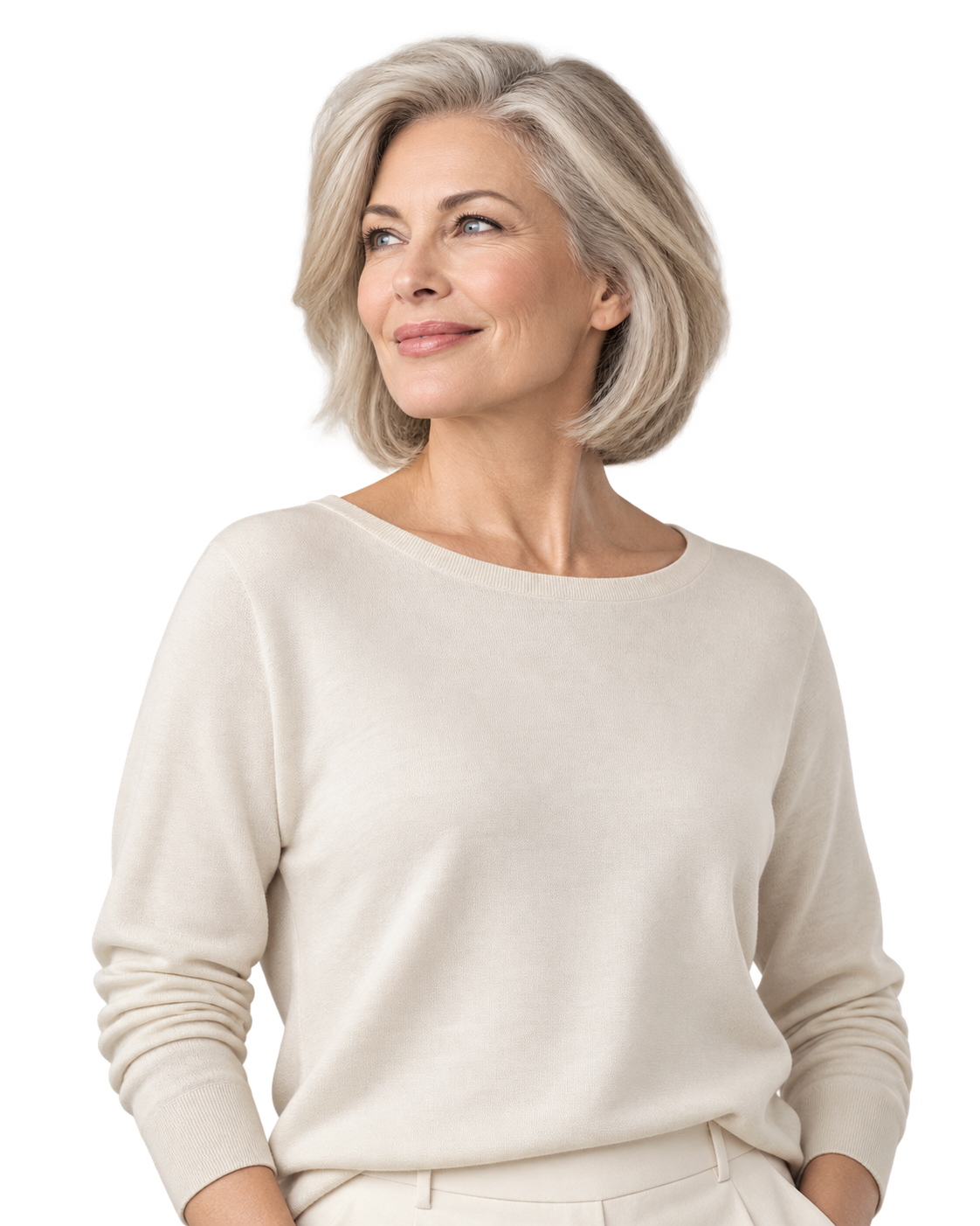 Elegant mature woman