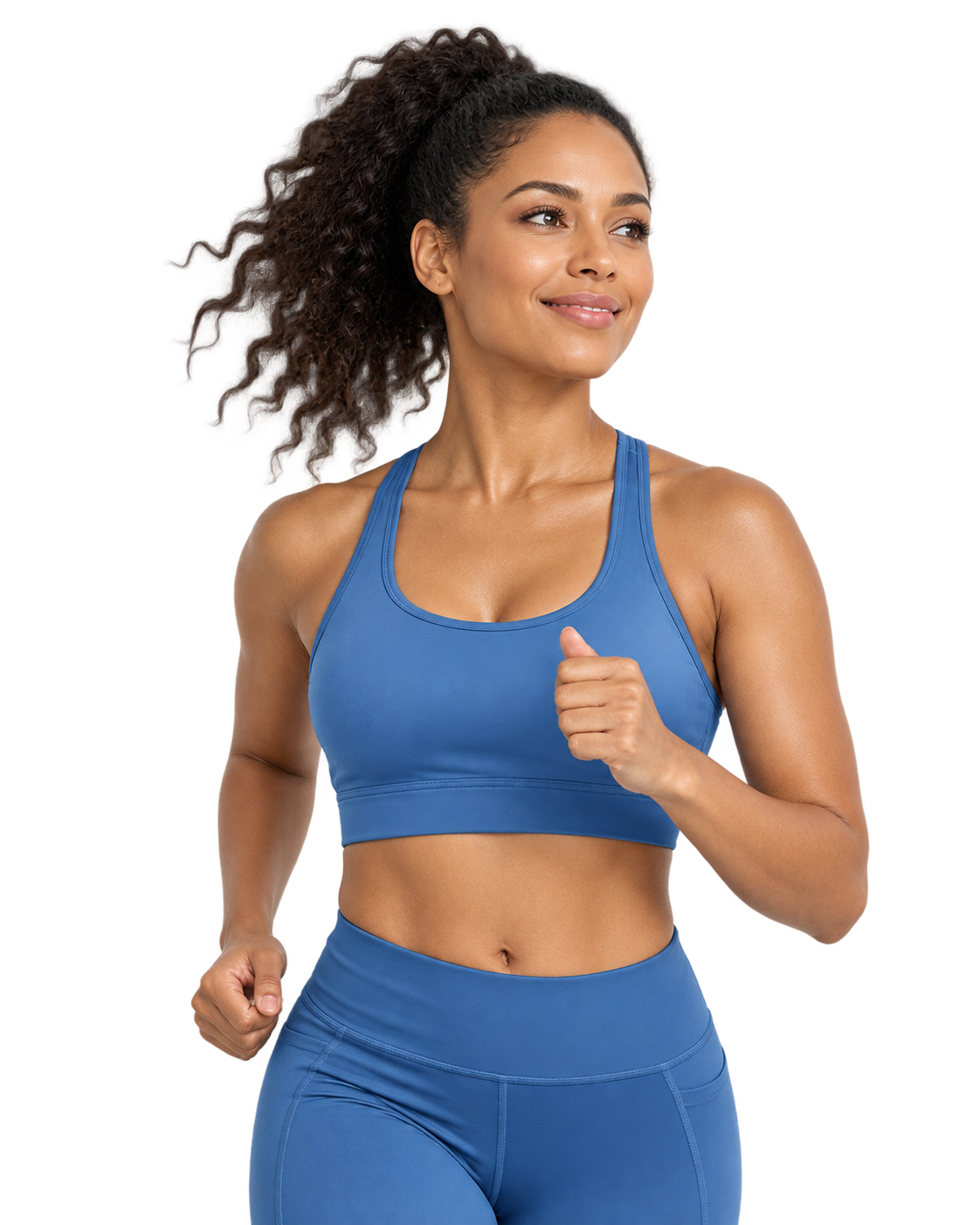 Active woman running